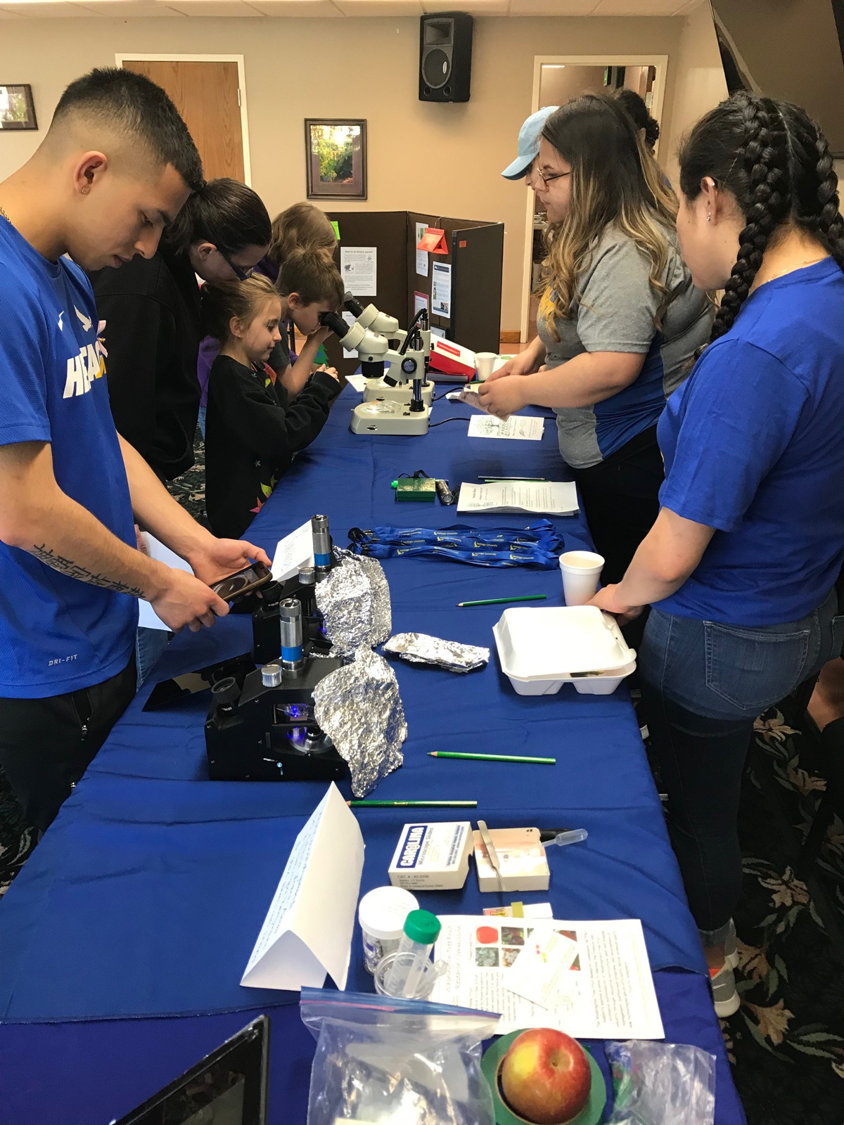 ArborFest Heritage University Outreach, April 2018 Robert Kao Science Education Resources K-12 educators biology research inquiry Heritage University